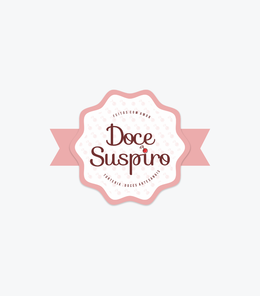 Logotipo Doce Suspiro Doceria